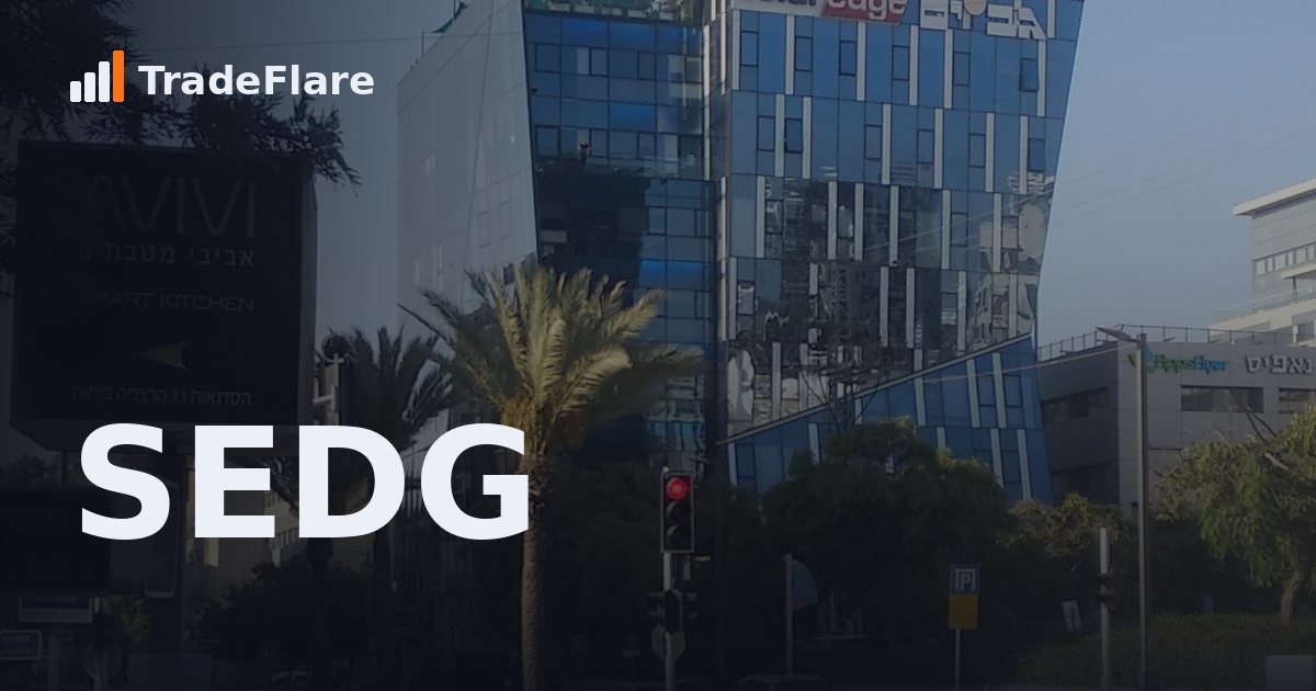 Solaredge Technologies, Inc. (SEDG)